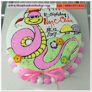 Bánh Sinh Nhật Con Rắn Tuổi Tỵ - R13